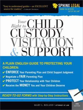 Paperback Your Right to Child Custody, Visitation and Support (Legal Survival Guides) Book