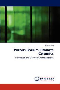 Paperback Porous Barium Titanate Ceramics Book