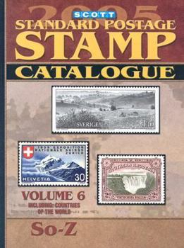 Paperback Scott Standard Postage Catalogue: Vol. 6: Countries Solomon Islands-Z Book