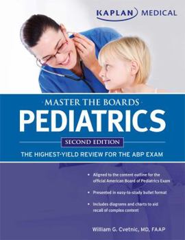 Paperback Kaplan: Master the Boards: Pediatrics Book