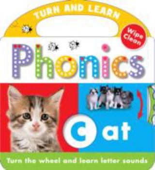 Hardcover Turn and Learn: Phonics (Wipe Clean) Book