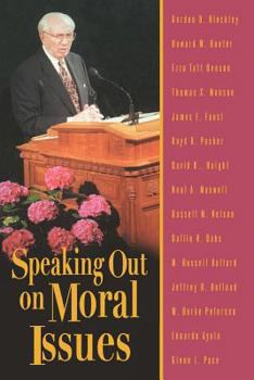 Paperback Speaking Out On Moral Issues Book