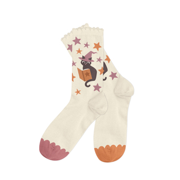 Misc. Witchy Cat Socks - Large Book