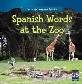 Library Binding Spanish Words at the Zoo Book