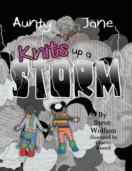 Paperback Aunty Jane Knits Up A Storm Book