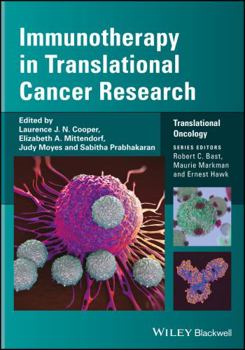 Hardcover Immunotherapy in Translational Cancer Research Book