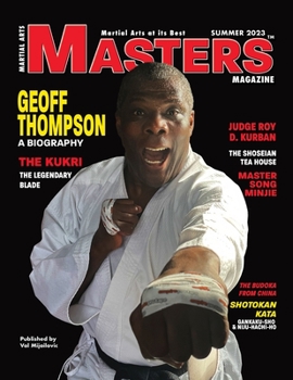 Paperback 2023 SUMMER Issue of Martial Arts MASTERS Magazine Book