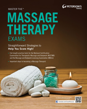 Paperback Master the Massage Therapy Exams Book