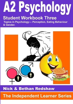 Paperback 2.5.6 PSYA3 Perception, Eating Behaviour & Gender Book