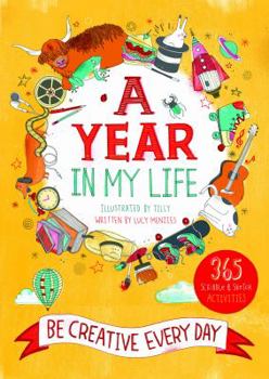 Paperback Year In My Life Be Creative Every Day [French] Book