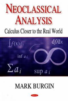 Hardcover Neoclassical Analysis Book