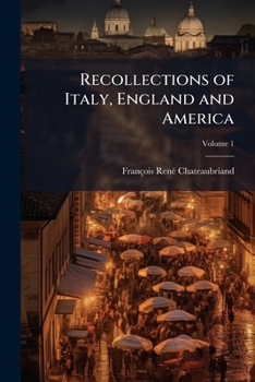 Paperback Recollections of Italy, England and America Book