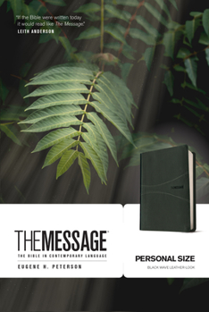 Imitation Leather Message-MS-Personal Size: The Bible in Contemporary Language Book