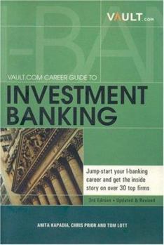 Paperback Vault Career Guide to Investment Banking Book