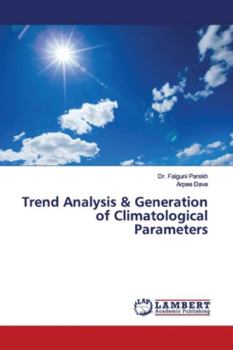 Paperback Trend Analysis & Generation of Climatological Parameters Book
