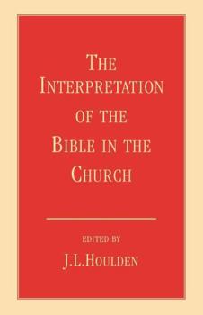 Paperback The Interpretation of the Bible in the Church Book