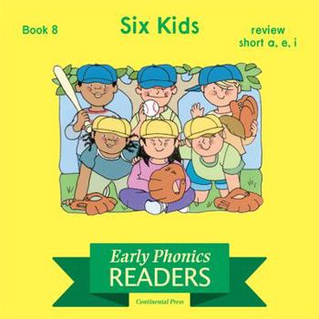 Paperback Phonics Books: Early Phonics Reader: Six Kids Book