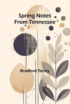 Paperback Spring notes from Tennessee Book