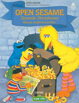 Paperback Open Sesame Polish-English Picture Dictionary Book