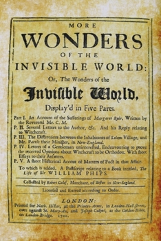 Paperback More Wonders of the Invisible World Book