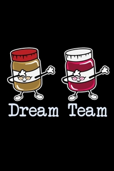 Paperback Peanut Butter And Jelly Notebook: PBJ Notebook Journal for coworkers and students, sketches ideas and To-Do lists, Dot Grid notebook, 120 pages Book