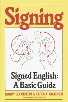 Paperback Signing: Signed English: A Basic Guide Book