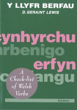 Paperback Y Llyfr Berfau Welsh-English [Welsh] Book