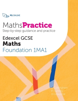 Paperback Maths Practice Edexcel GCSE Maths Foundation 1MA1 Book