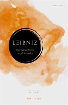 Hardcover Leibniz: Journal Articles in Philosophy (Leibniz from Oxford) Book