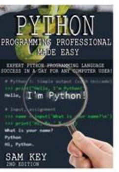 Hardcover Python Programming Professional Made Easy Book
