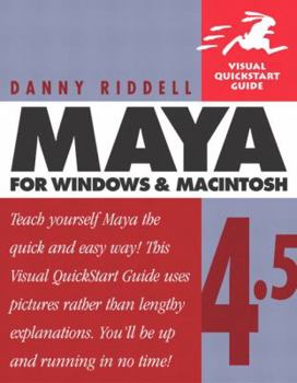 Paperback Maya 4.5 for Windows and Macintosh: Visual QuickStart Guide Book