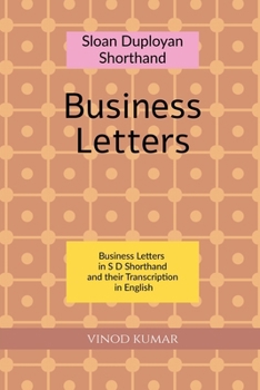 Paperback Sloan Duployan Shorthand Business Letters Book