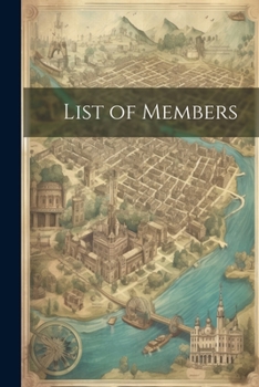 Paperback List of Members Book