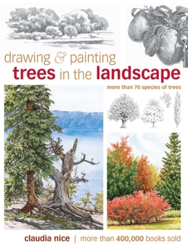 Hardcover Drawing & Painting Trees in the Landscape Book