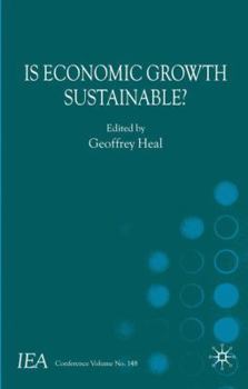 Hardcover Is Economic Growth Sustainable? Book