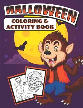 Paperback Halloween Coloring & Activity Book