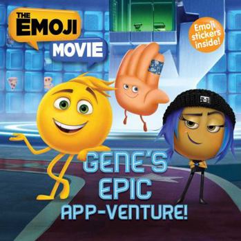 Paperback Gene's Epic App-Venture! [With Sheet of Stickers] Book