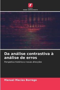 Paperback Da análise contrastiva à análise de erros [Portuguese] Book