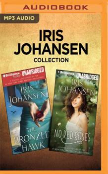 MP3 CD Iris Johansen Collection: The Bronzed Hawk & No Red Roses Book