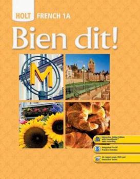Hardcover Bien Dit!: Student Edition Level 1a 2008 Book