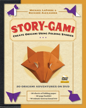 Paperback Story-Gami Kit: Create Origami Using Folding Stories: Kit with Origami Book, 18 Fun Projects, 80 High-Quality Origami Papers and Instr Book