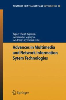 Paperback Advances in Multimedia and Network Information System Technologies Book