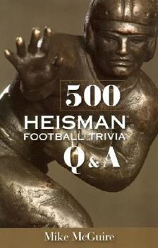 Paperback 500 Heisman Football Trivia Q & A Book