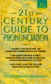 Mass Market Paperback 21st Century Guide to Pronunciation Book