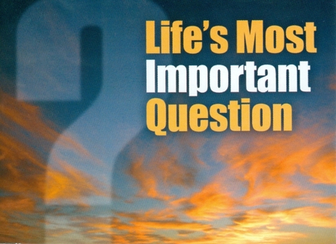 Paperback (Kjv) Life's Most Important Question Book