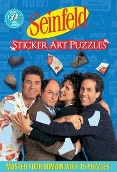 Paperback Seinfeld Sticker Art Puzzles Book