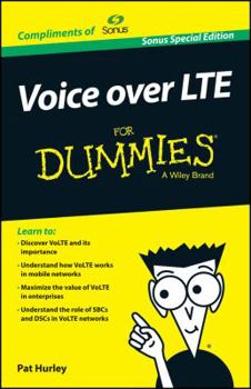 Paperback VOICE OVER LTE FOR DUMMIES Book