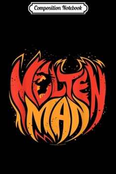 Paperback Composition Notebook: Marvel Spider-Man Far From Home Molten Man Journal/Notebook Blank Lined Ruled 6x9 100 Pages Book