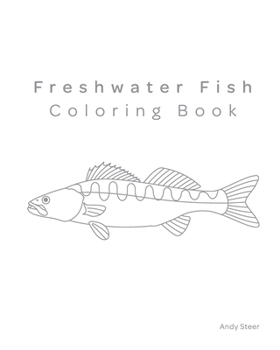 Paperback Freshwater Fish Coloring Book