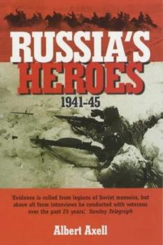 Paperback Russia's Heroes 1941-1945 Book